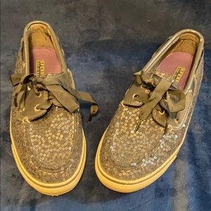 Sperry Sequin Boat Shoes